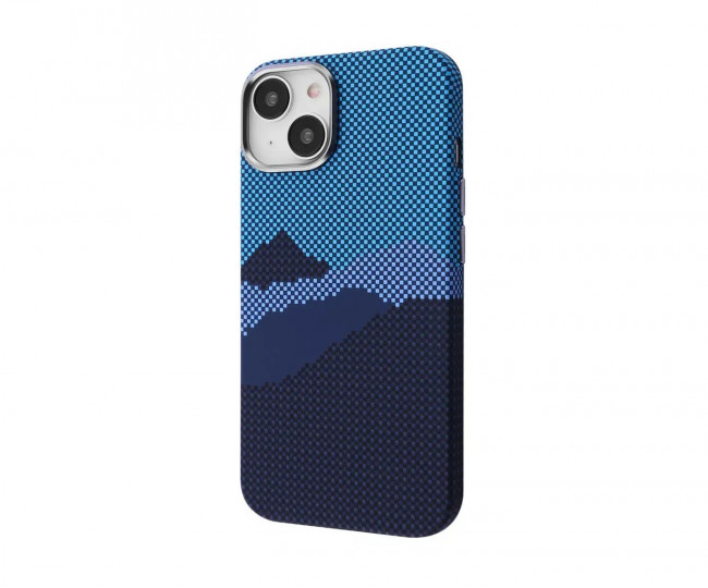 Чехол WAVE Gleam Case with Magnetic Ring iPhone 14 (blue mountain)
